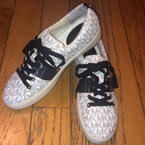 MICHAEL Michael Kors Shoes - MICHAEL Michael Kors Keaton Lace up Mini MK Mono